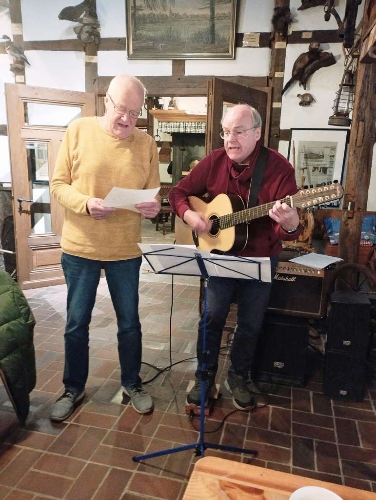 Akteure des plattdeutschen Abends